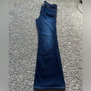 Women’s Ariat Perfect Rise Size 32R Dark Wash Flare Jeans